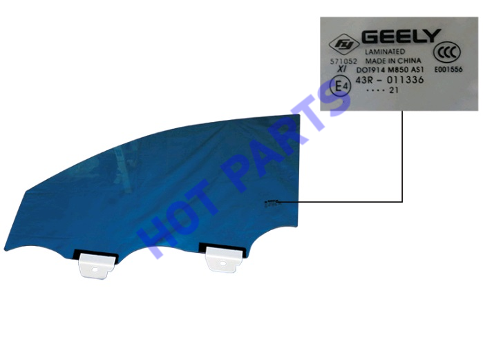 картинка СТЕКЛО ПЕРЕДНЕЙ ЛЕВОЙ ДВЕРИ KX11 GF  5079089600
