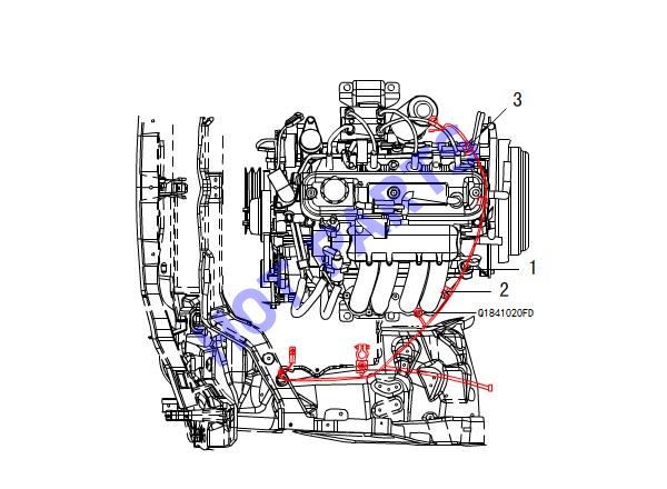 POWER WIRING HARNESS