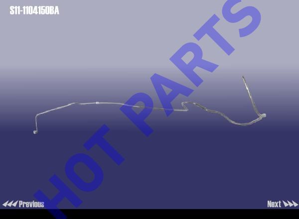 HOSE II ASSY - FUEL INTAKE