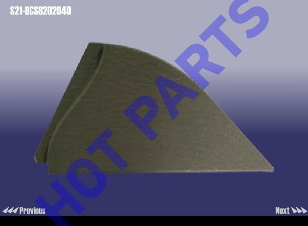 TRIANGLE CORNER-RR VIEW MIRROR RH OTR